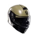 Agv Streetmodular Mono Matt Green Black Çene Açılır Kask - M 57-58 cm