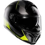 Agv Tourmodular Mlt Perception Matt Blk Ylw Fluo Çene Açılır Kask - Renkli