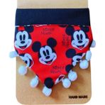 AGviv Aksesuar Köpek Ayarlanabilir Mickey Fular Tasma - S - L - Kırmızı
