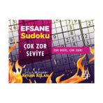 Ahbap Kitap Efsane Sudoku - Çok Zor Seviye Ayhan Aslan 160 Sayfa Eğlenceli Bulmacalar