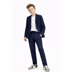 AHENGİM Erkek Çocuk Modern Casual Slim Fit Takım Elbise Ak2850