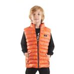 Ahengim Erkek Çocuk Robot Baskılı Trend Şişme Yelek Ak213031 Turuncu