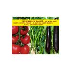 AHG BOTANİK Yaz Sebzeleri Fide Paketi 5 Biber 5 Patlıcan Fidesi Çitili Ekonomik Paket