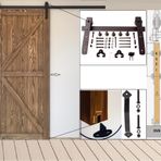 Ahır Kapısı Sistemi Baston Modeli Sürgü Mekanizması (200 cm)