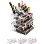 Ahir Ticaret Makyaj Düzenleyici Set 5 Katlı 6 Çekmeceli Akrilik Organizer