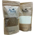 Ahkam Çay Gold Granül Kahve 1 Adet 200 Gr'lık - Süt Tozu 1 Adet 200 Gr'lık ( HEDİYELİK PAKET ) - 400 gr