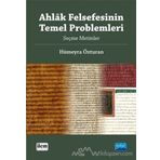 Ahlak Felsefesinin Temel Problemleri