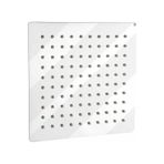 Ahlez Paslanmaz 304 Kalite Ankastre İnce Tepe Duş Başlığı Krom 20 x 20 cm Krom