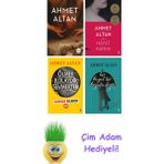 Ahmet Altan 4 Kitap Seti + Çim Adam Hediye - Hayır