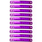 Ahmet Otomotiv 10 Adet 9 Ledli Parmak LED Lamba Mor 12V-24V