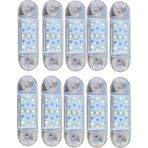 Ahmet Otomotiv 10 Adet Tombul Parmak Led Beyaz 12v-24v