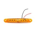 Ahmet Otomotiv 9 Ledli Parmak Led Lamba Sarı 12V-24V Kod :1
