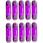 Ahmet Otomotiv 9 Ledli Tombul Parmak LED 10 Adet Mor