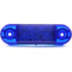 Ahmet Otomotiv 9 Ledli Tombul Parmak LED Mavi 12V-24V Dekoratif Lamba