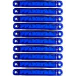 Ahmet Otomotiv 9'lu Parmak LED 12-24 Volt Uyumlu (10 Adet- Mavi)