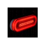 Ahmet Otomotiv Çeray Kırmızı Neon Ortadan Sinyalli Gizli Vidalı Led Lamba 12v-24v