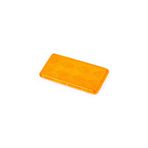 AHMET OTOMOTİV DİKDÖRTGEN REFLEKTÖR UNİVERSAL 9cm x 4cm SARI RENK