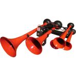 Ahmet Otomotiv Metal 5 Borulu Dadan Korna Hido 12 Volt