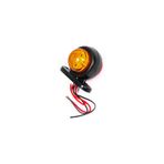 Ahmet Otomotiv Mini Takoz Tek Ledli Sarı-kırmızı Renk 12v-24v