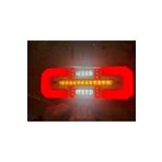 Ahmet Otomotiv Yeni Star Neon LED Stop Lambası Kayar Sinyalli Kamyon-Tır-Dorse-Karavan-Kamyonet 12X24 Volt