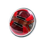 AHMET OTOMOTİV YUVARLAK HAMBURGER NEON STOP LAMBASI 12V-24V