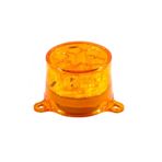 Ahmet Otomotiv Yuvarlak Şapka Tip LED Lamba 12/24V Sarı Stop Lambası