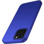 Ahonest iPhone 15 Plus için Kılıf İnce Koruyucu Telefon Kılıfı [Şoktan/Çizik/Kayma/Parmak İzinden Koruyun] [Mat Kaplama] iPhone 15 Plus için Minimalist PC Sert Kapak, Mavi