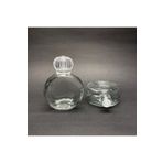 Ahsa Ticaret 4 Adet 50 ml 0val Hediyelik Cam Kolonya Şişesi - Düğün, Nişan Için Hediyelik Kolonya Şişeleri