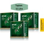 Ahsaf Natürel Sızma Zeytinyağı 500 Ml -Teneke (3'Lü Ekonomik Paket)