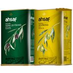 Ahsaf Riviera Zeytinyağı 1 lt Teneke + 1 lt Teneke Natürel Sızma Zeytinyağı