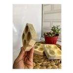 Ahşap 4'lü Kare Yumurtalık 11x11x3 Cm