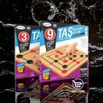 Ahşap 9 Taş 3 Taş Akıl Zeka ve Strateji Oyunu