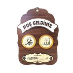 AHŞAP AKSAMLI AHŞAP DUVAR SÜSÜ (ÇOK RENKLİ-5)