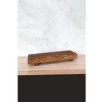 Ahşap Ayaklı Yağdanlık, Sabunluk, Çok Amaçlı Dekoratif Sunumluk