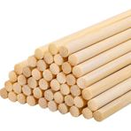 Ahşap Bambu Maket Patates Kızartma Çubuğu Çöp Şiş 100'lü 35 CM
