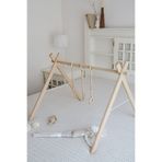 Ahşap Bebek Oyun Alanı (baby gym-aktivite merkezi)(ahşap oyuncaklar MİCKEY EMZİK askısı dahildir)