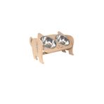 Ahşap Boyanabilir Ham Mdf Kedi Mamalığı