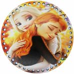 Ahşap Çanta Plakası 7230 Frozen ( Elsa )