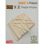 Ahşap Çay Karıştırıcı - 1000