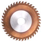 Ahşap, Çelik, Alüminyum, Demir, Kompozit Panel, Yer Karosu (4 * 40T * φ20mm) Kesmek için 4in Daire Testere Bıçağı Karbür Bronz Kesme Diski