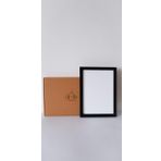 Ahşap Çerçeve 21x30 cm (A4) Premium Frame Siyah & Ahşap & Beyaz Çerçeve (Siyah)