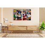Ahşap Çerçeveli Doğum Günü Tablo, 50X70