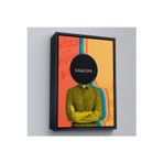 Ahşap Çerçeveli Pop Art Loading Tablosu-7876