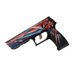 Ahşap CS-GO Point Disarray P250 Lastik Atar Oyuncak Tabanca
