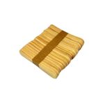 Ahşap Dil Basma Çubuğu Naturel -paket Içi 50 Adet - (150x18 Mm) (abeslang)