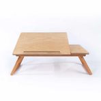 Ahşap Dizüstü Bilgisayar Standı - Ergonomik ve Taşınabilir MacBook,Laptop Masası - Kişiselleştirilmiş Hediye Seçeneği