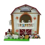 Ahşap Eğitici Geliştirici Oyuncak Sevimli Çiftlik Evi