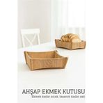 Ahşap Ekmek Kutusu - Doğal, Şık Ve Fonksiyonel
