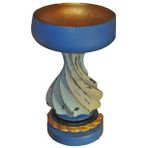 AHŞAP ESKİTME SUNUMLUK, 25 cm, El Boyaması Biblo, Dekoratif El Sanatları, ev&ofis&bahçe dekorasyonu