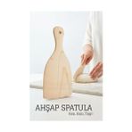 Ahşap Hamur Spatulası 21X9,5 Cm – Doğal, Ergonomik Ve Çok Amaçlı Mutfak Yardımcısı